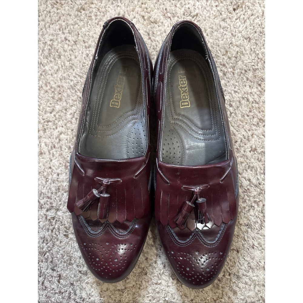 Dexter Loafers Tassel Corsican Leather Men's 10 WW Wide Made In USA  479052